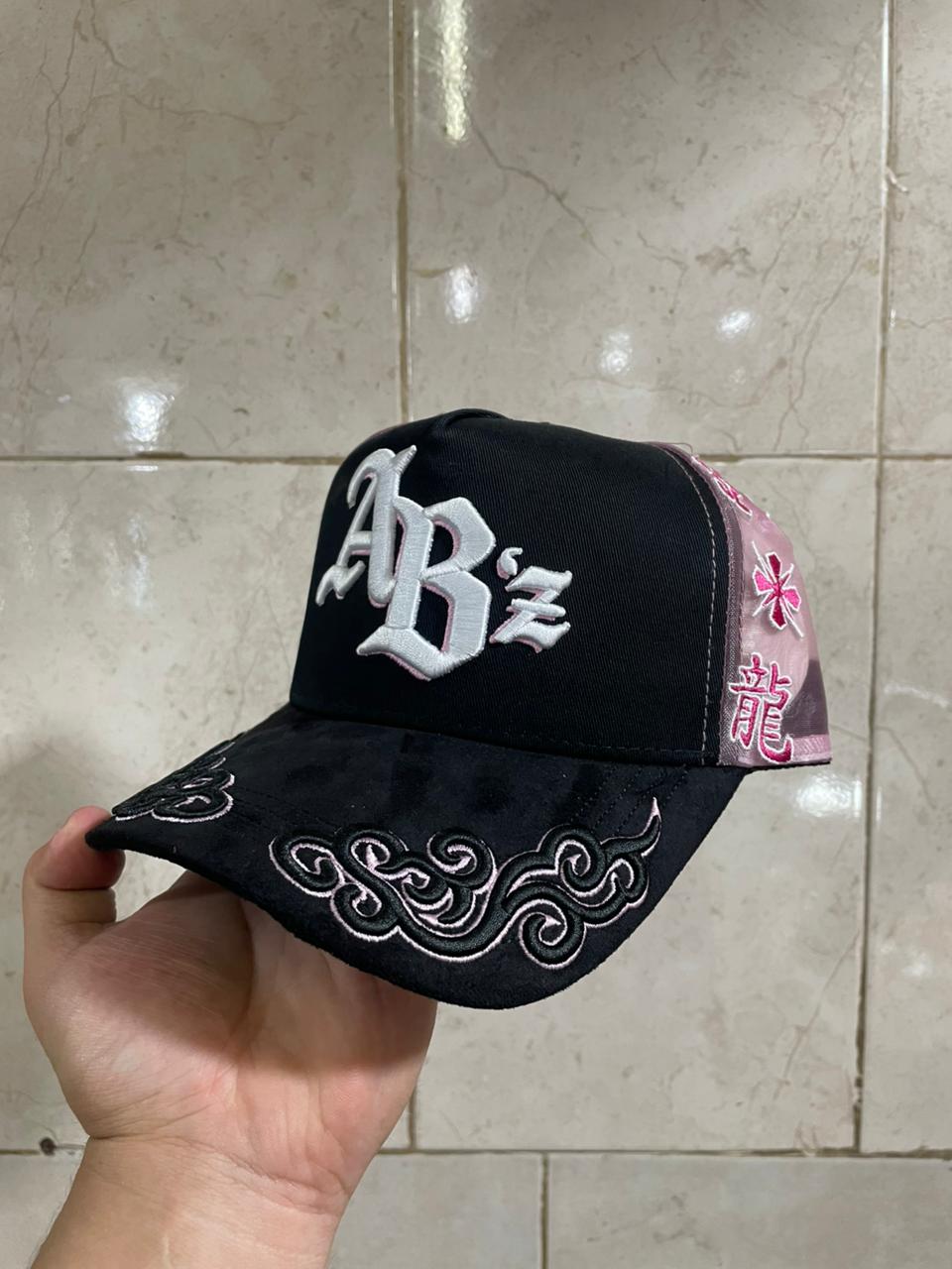 Gorra Gallo Fino – Modelo "ABz Dragon Pink"