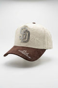 Gorra Gallo Fino – Modelo "SD California Dreamin'" (Edición Premium Chocolate)