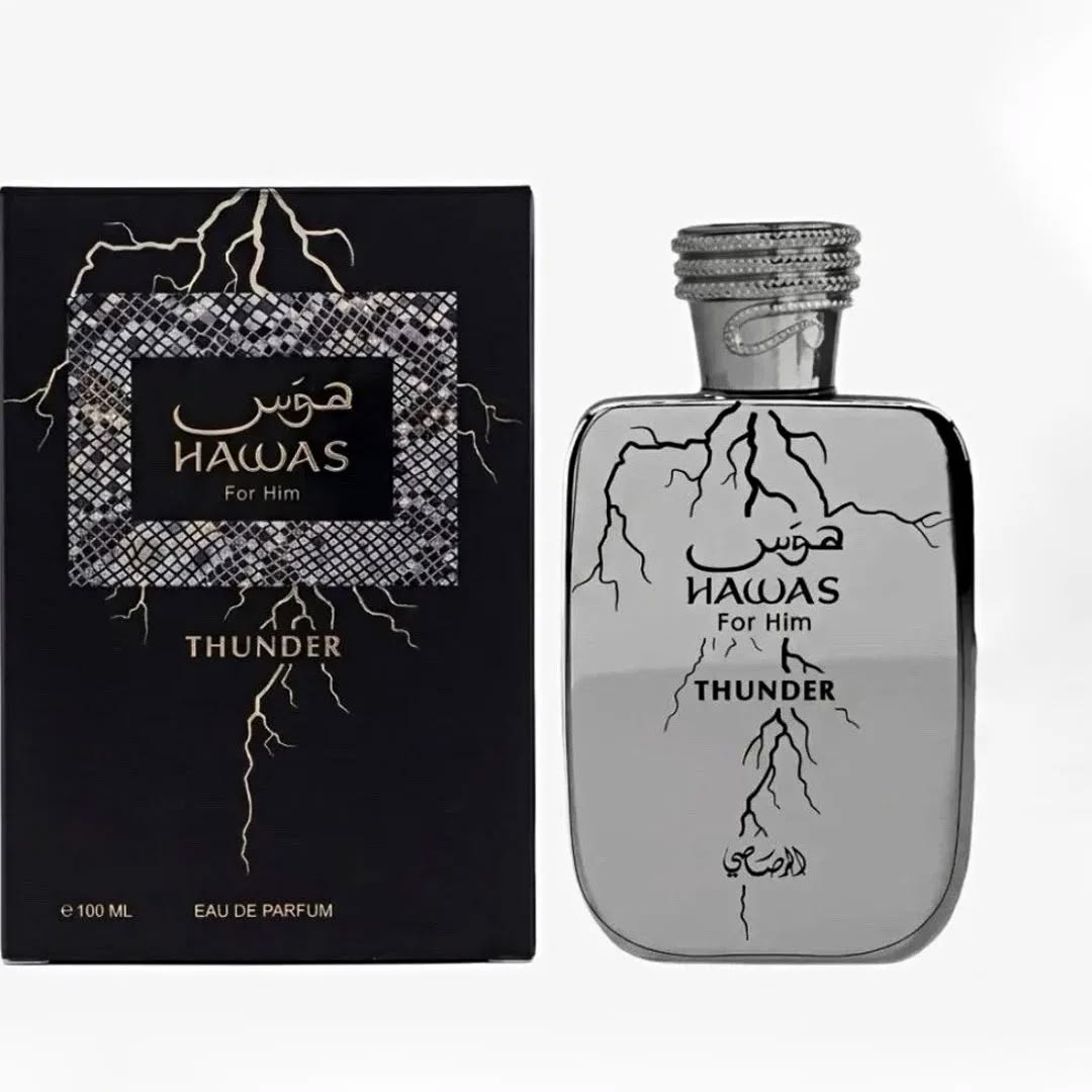 Hawas For Him Thunder - Rasasi 100ml EDP