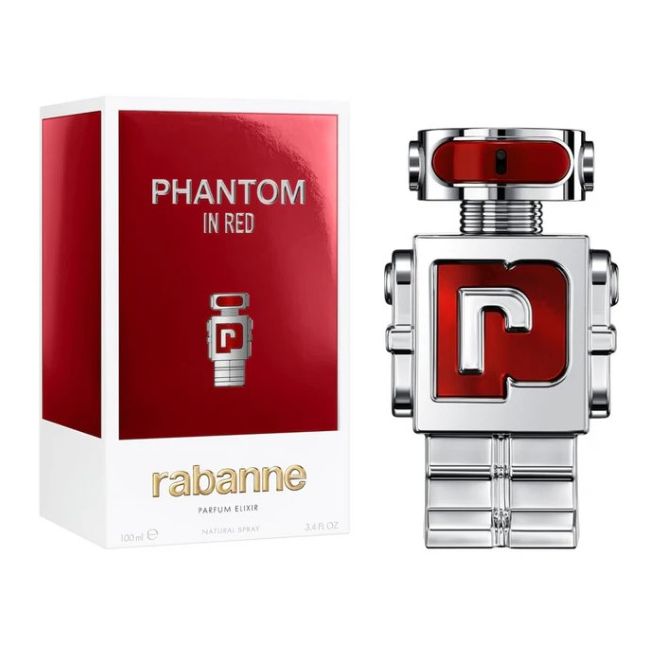 Paco Rabanne Phantom in Red Parfum Elixir 100ml